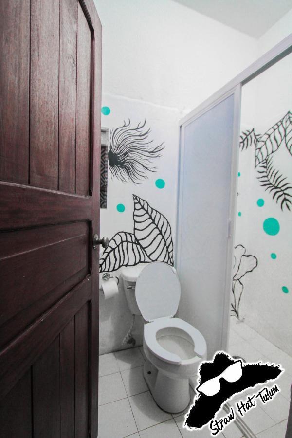 Straw Hat Hostel & Rooftop Bar Tulum Exterior foto