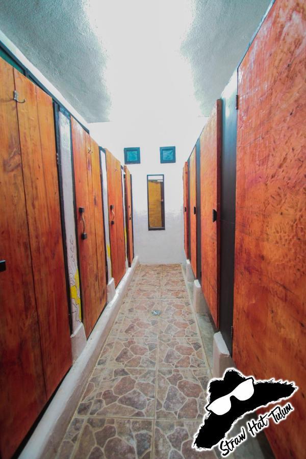Straw Hat Hostel & Rooftop Bar Tulum Exterior foto