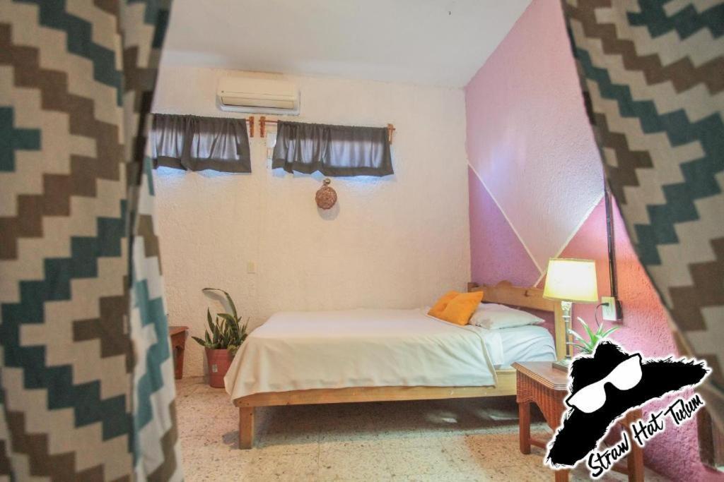 Straw Hat Hostel & Rooftop Bar Tulum Exterior foto